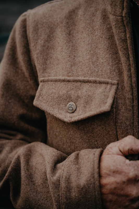 'Briggs' Men's Wool Jacket by Panhandle Slim (M-XXL)