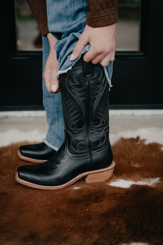 13" Hyer  Leawood Women's BLACK Boots