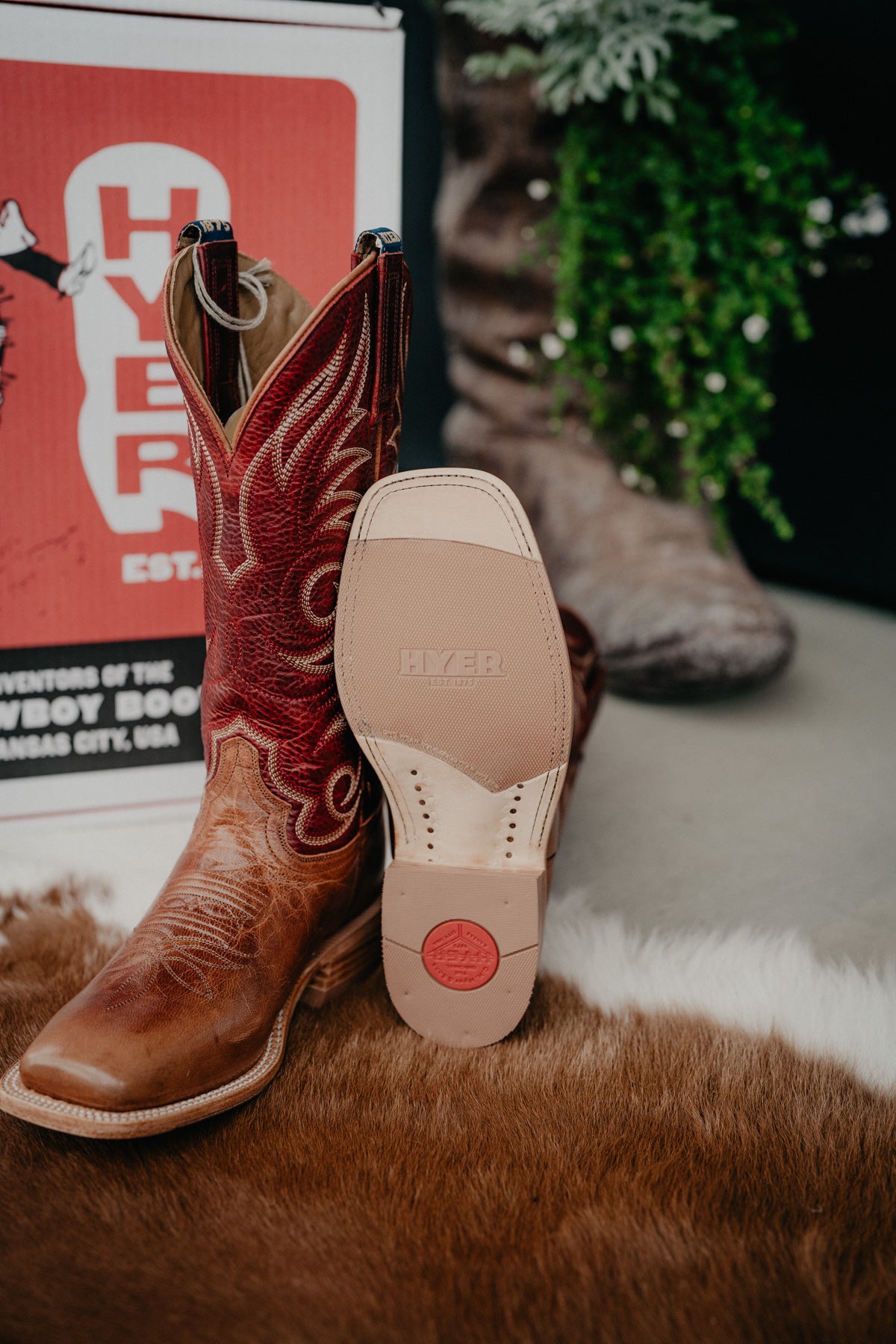 13" Salina Women's Tan Hyer Boots