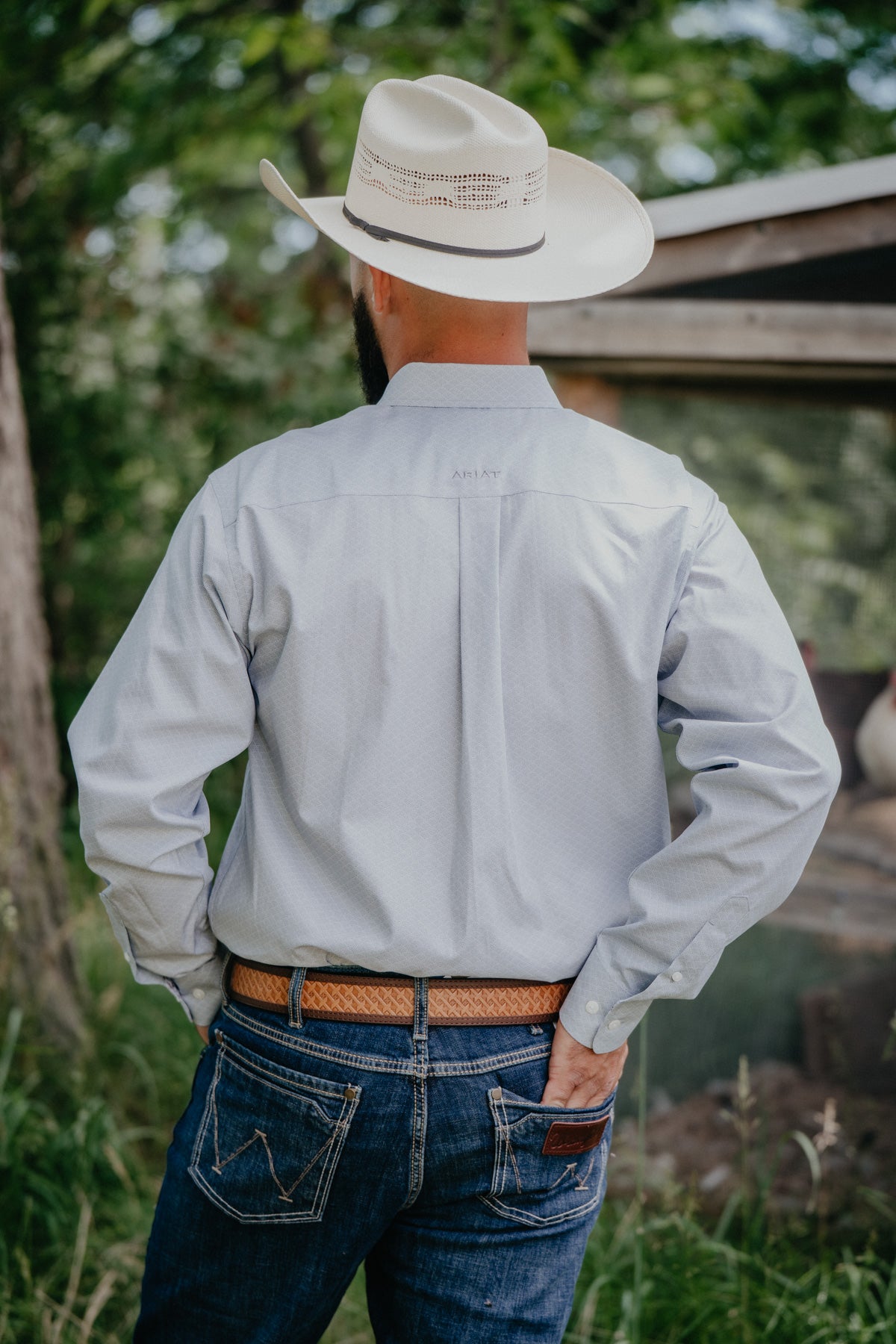 'Callum' Men's Wrinkle Free Ariat Shirt (S-XXL)
