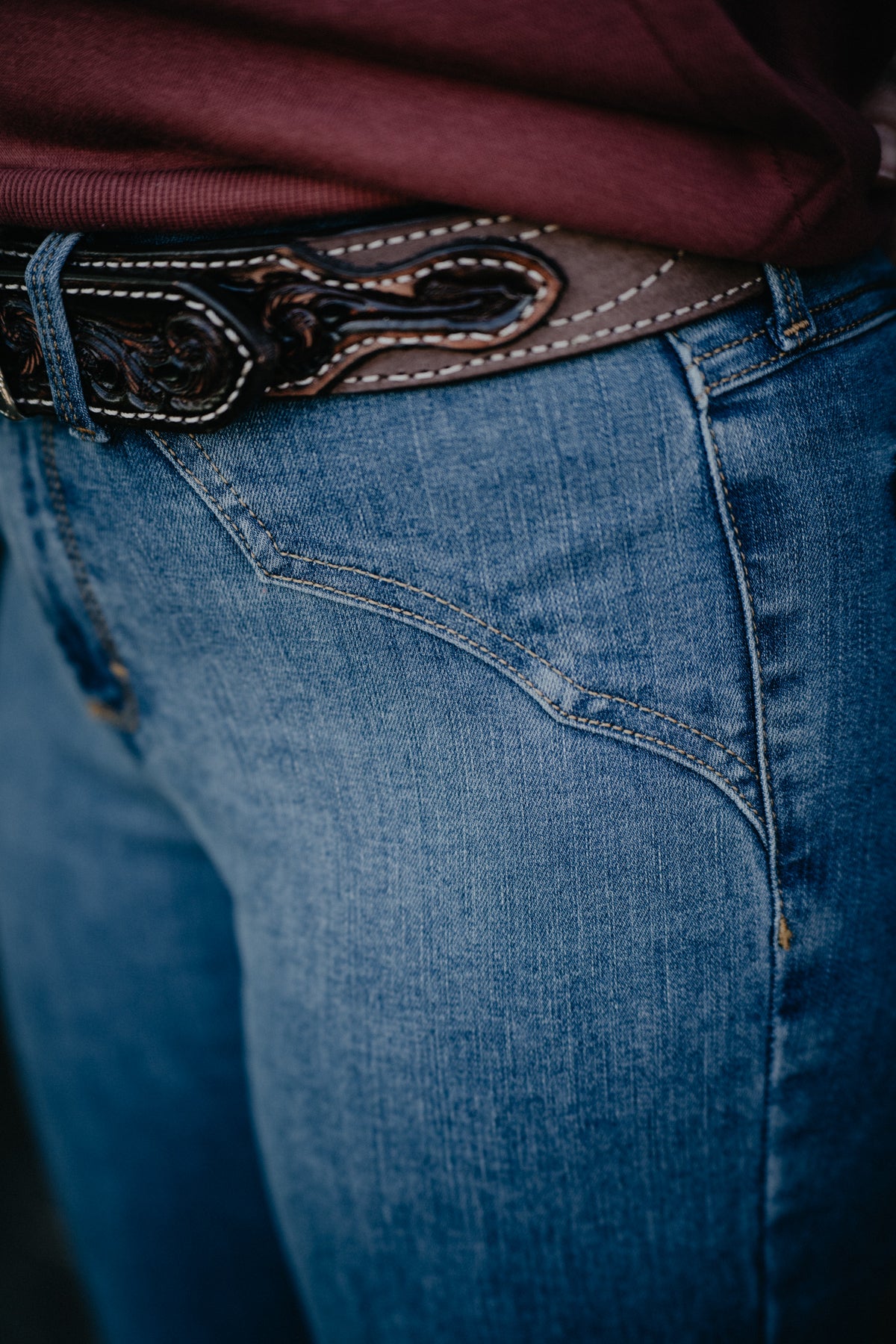'Jemma' Midwash Bespoke Flare by Wrangler (25-34)