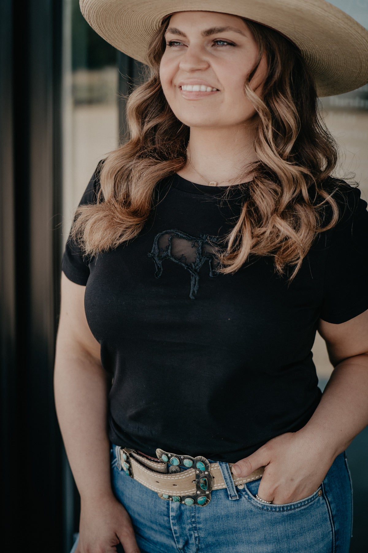 'Bennie' Buck Black Out Tee (S,M Only)