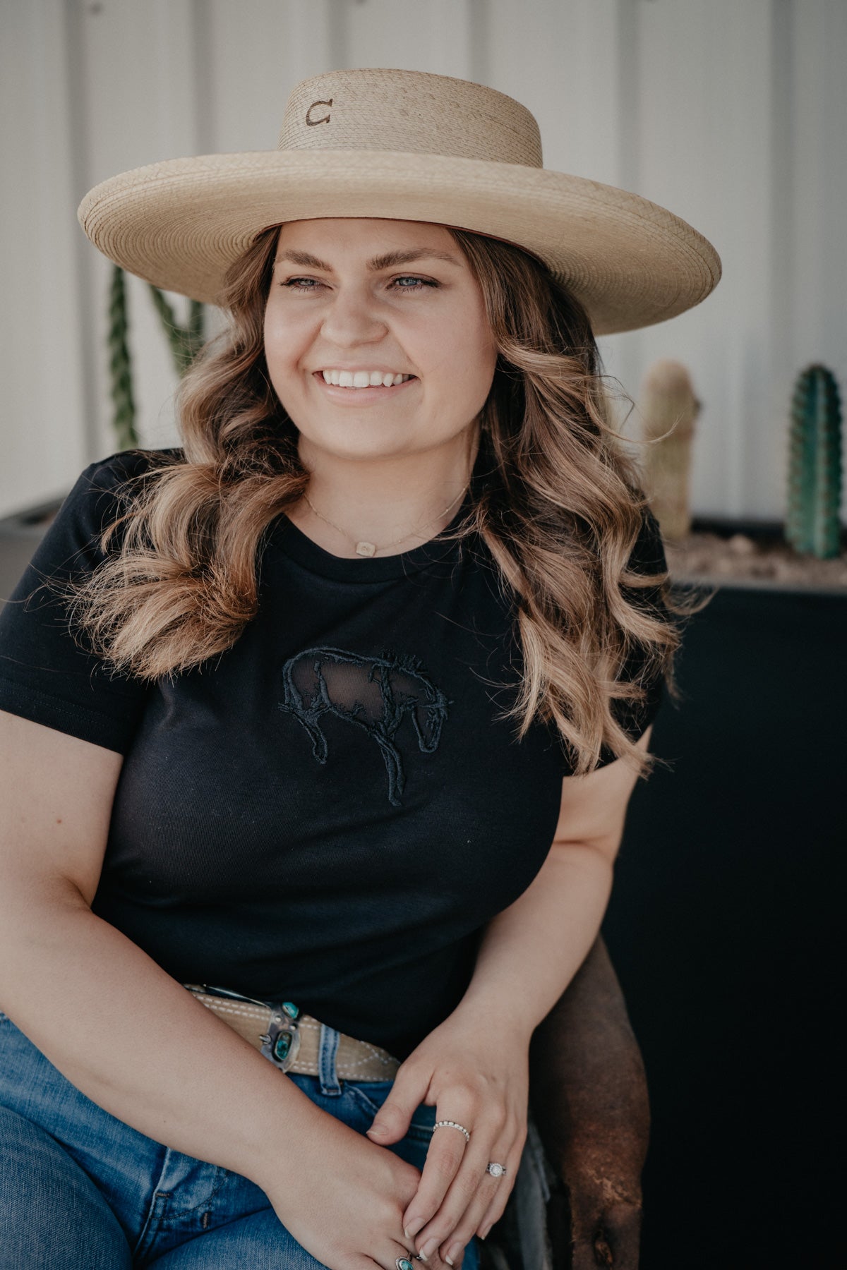 'Bennie' Buck Black Out Tee (S,M Only)