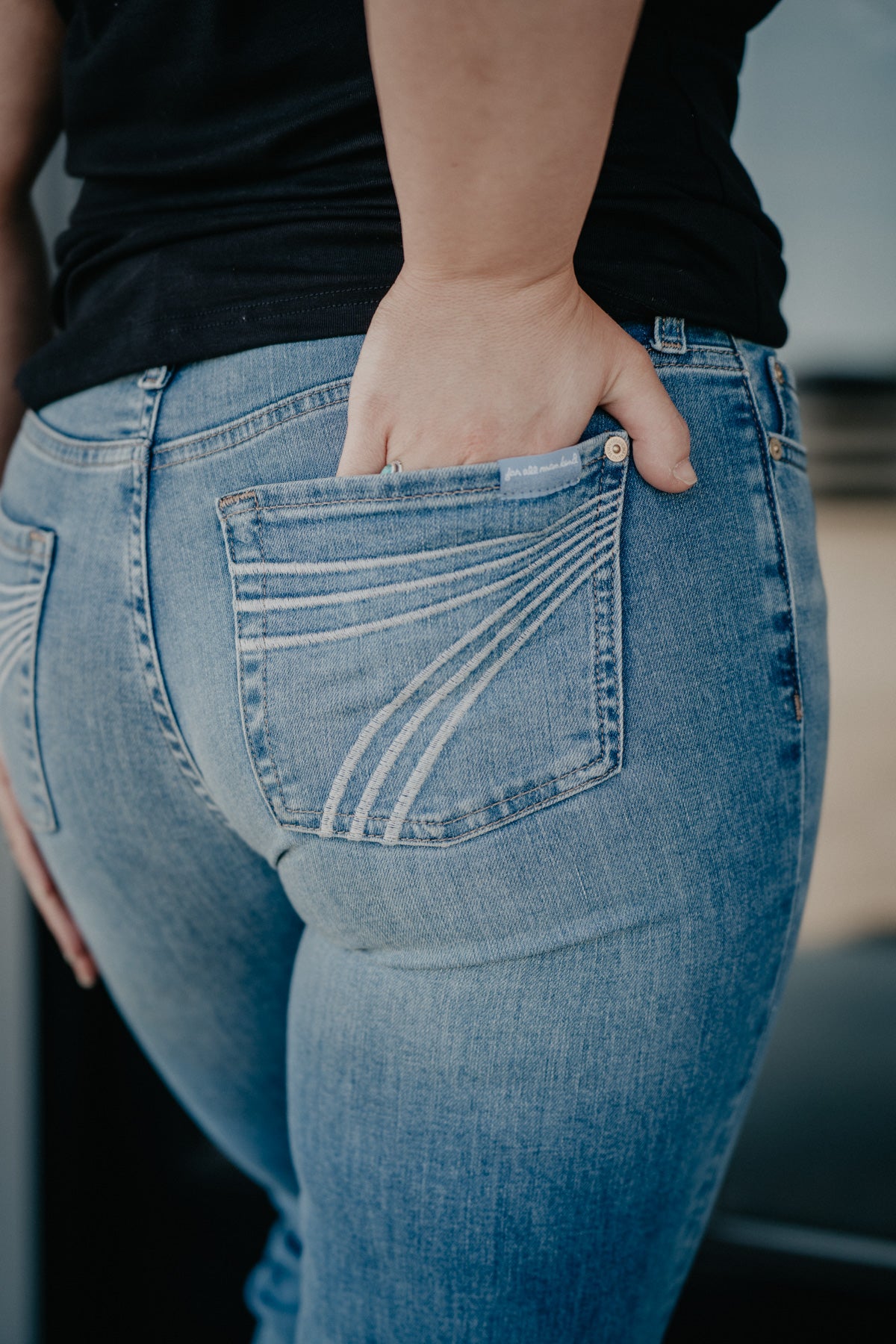 'Pine' Dojo by 7FMK {Tailorless 32" Inseam} (Sizes 23-34)