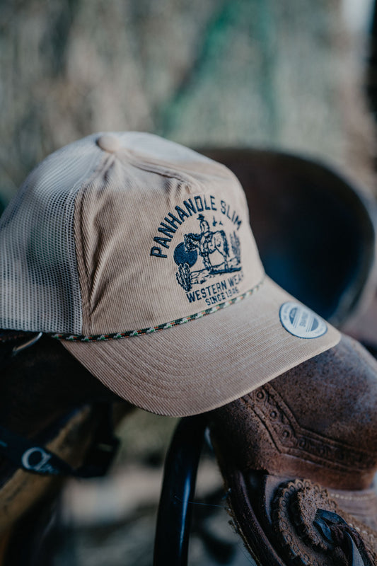 Tan Corduroy Panhandle Slim Ball Cap 77