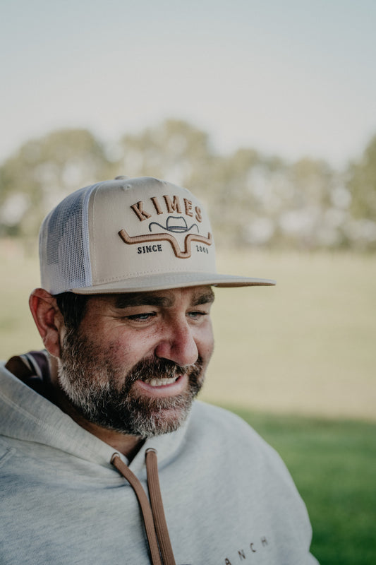 'Denni' Kimes Ranch Trucker Hat - Natural