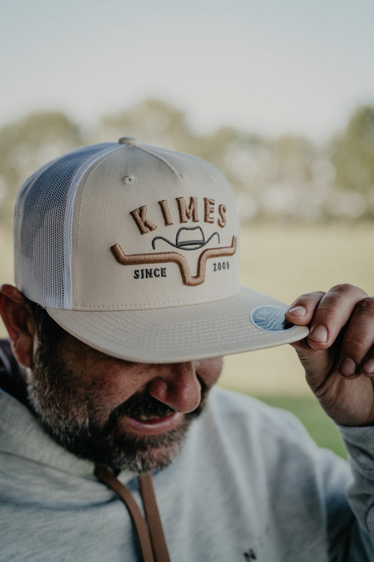 'Denni' Kimes Ranch Trucker Hat - Natural