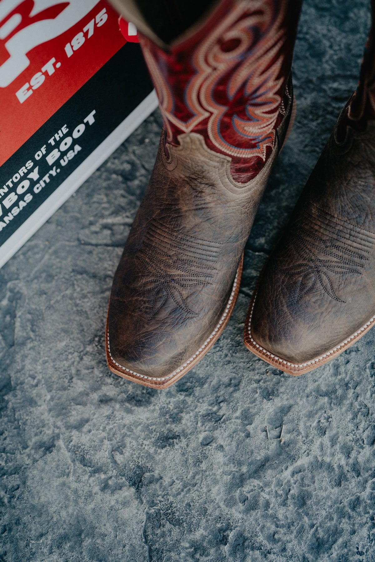 13" ‘Riley’ Tobacco Tan Men's Hyer Cowboy Boot
