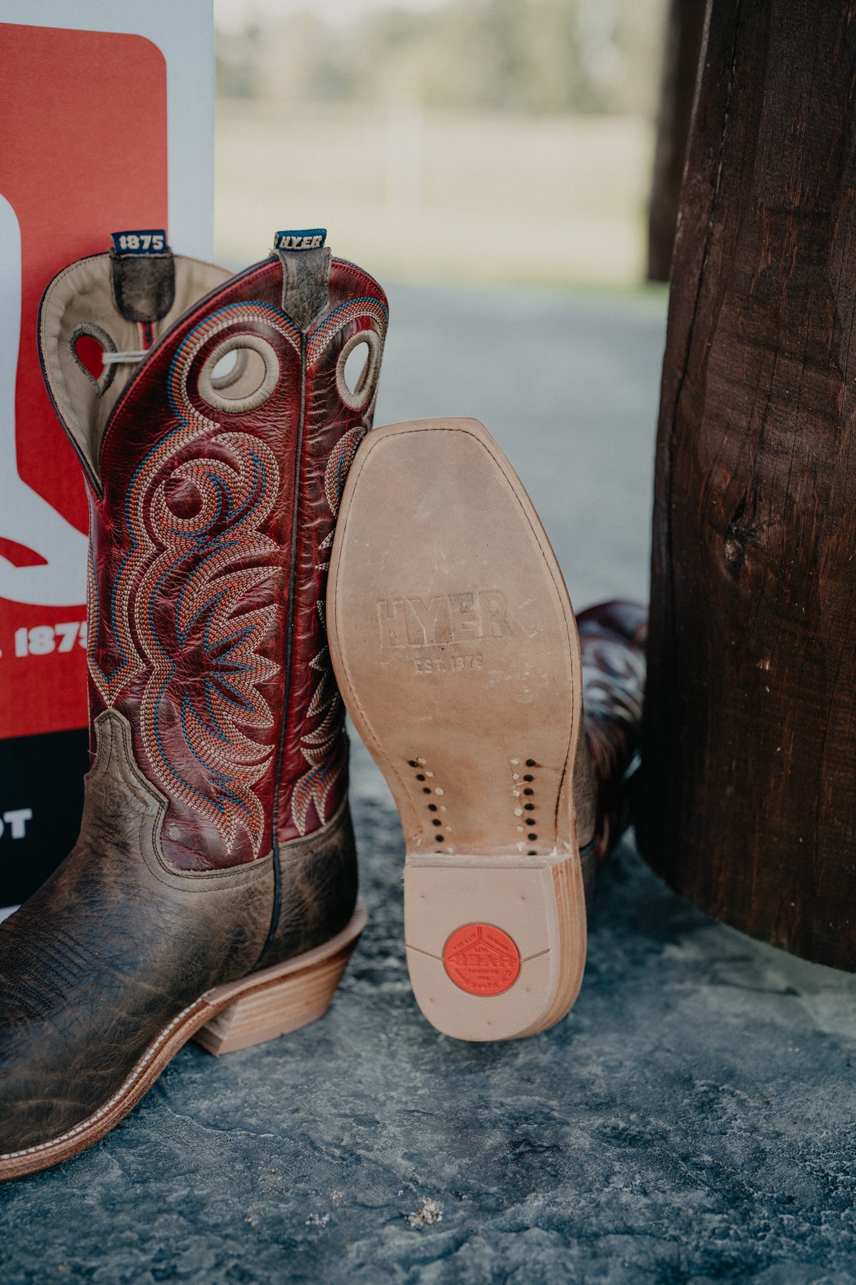 13" ‘Riley’ Tobacco Tan Men's Hyer Cowboy Boot