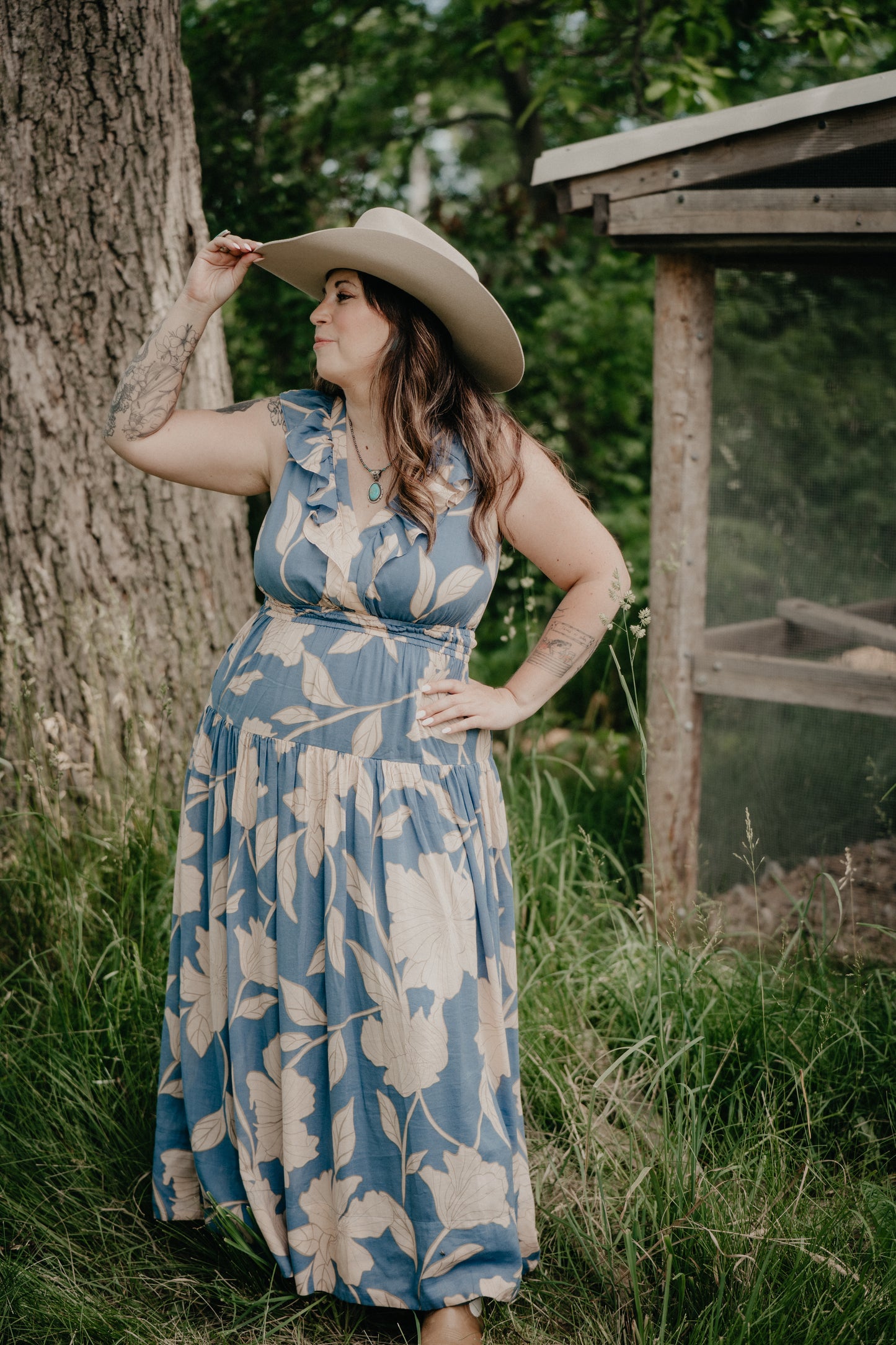 'Sadler'  Floral Maxi Dress by Z Supply (XS-L)