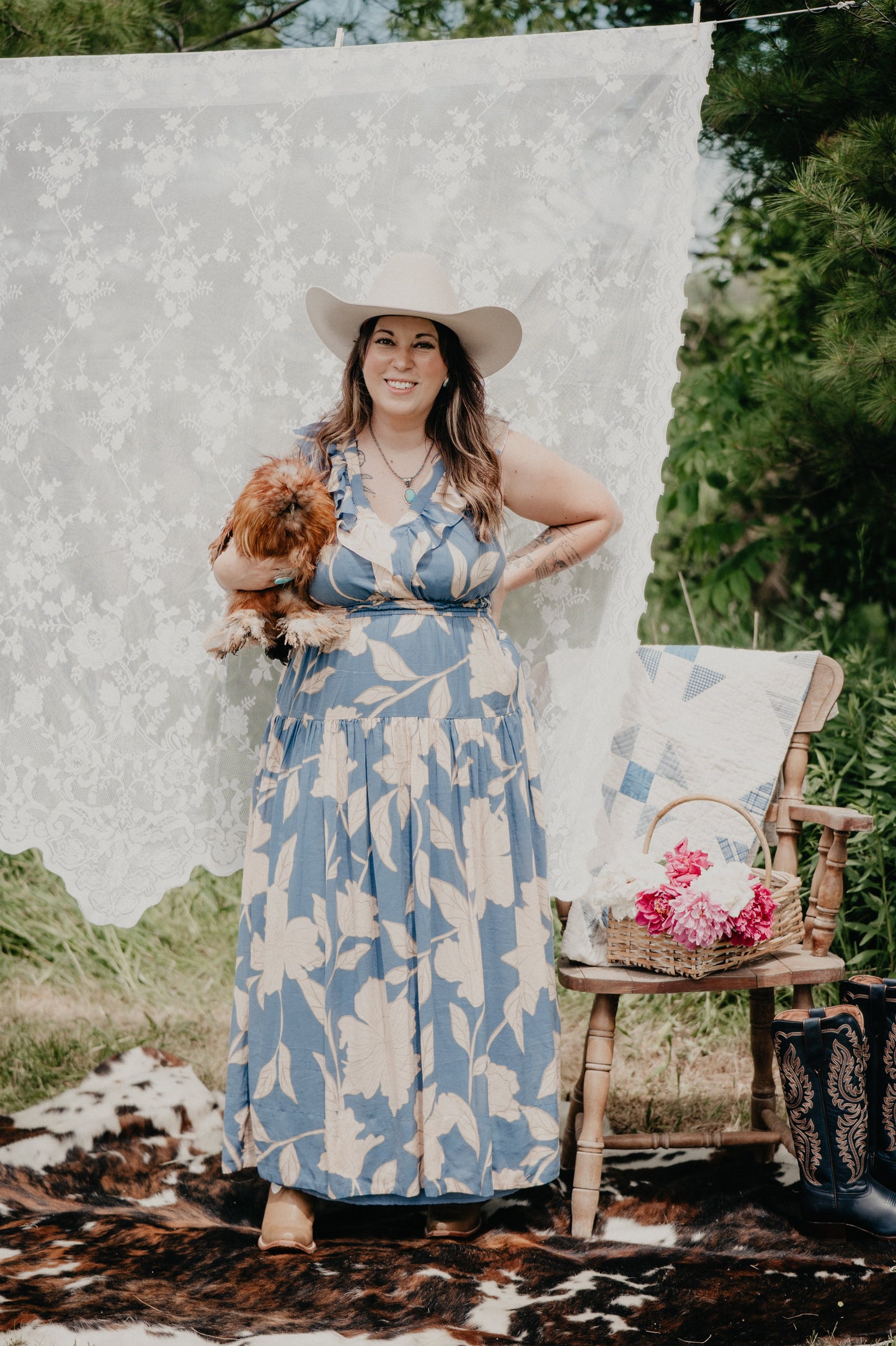 'Sadler'  Floral Maxi Dress by Z Supply (XS-L)