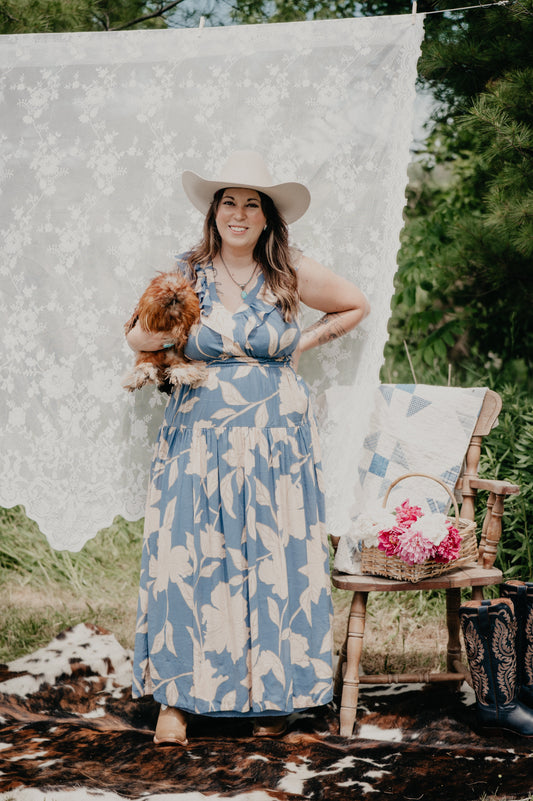 'Sadler'  Floral Maxi Dress by Z Supply (XS-L)