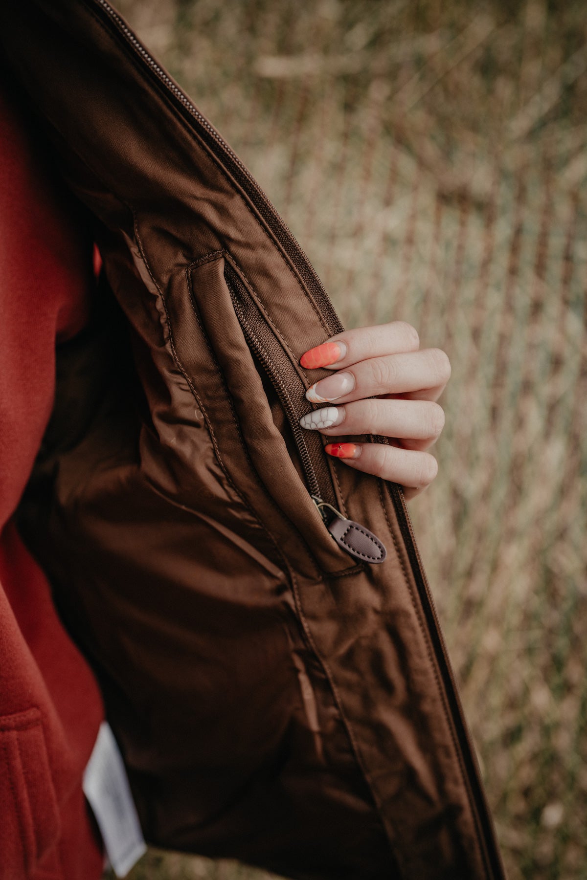 'Grizzly' Women's Camel Quilted Vest by Ariat