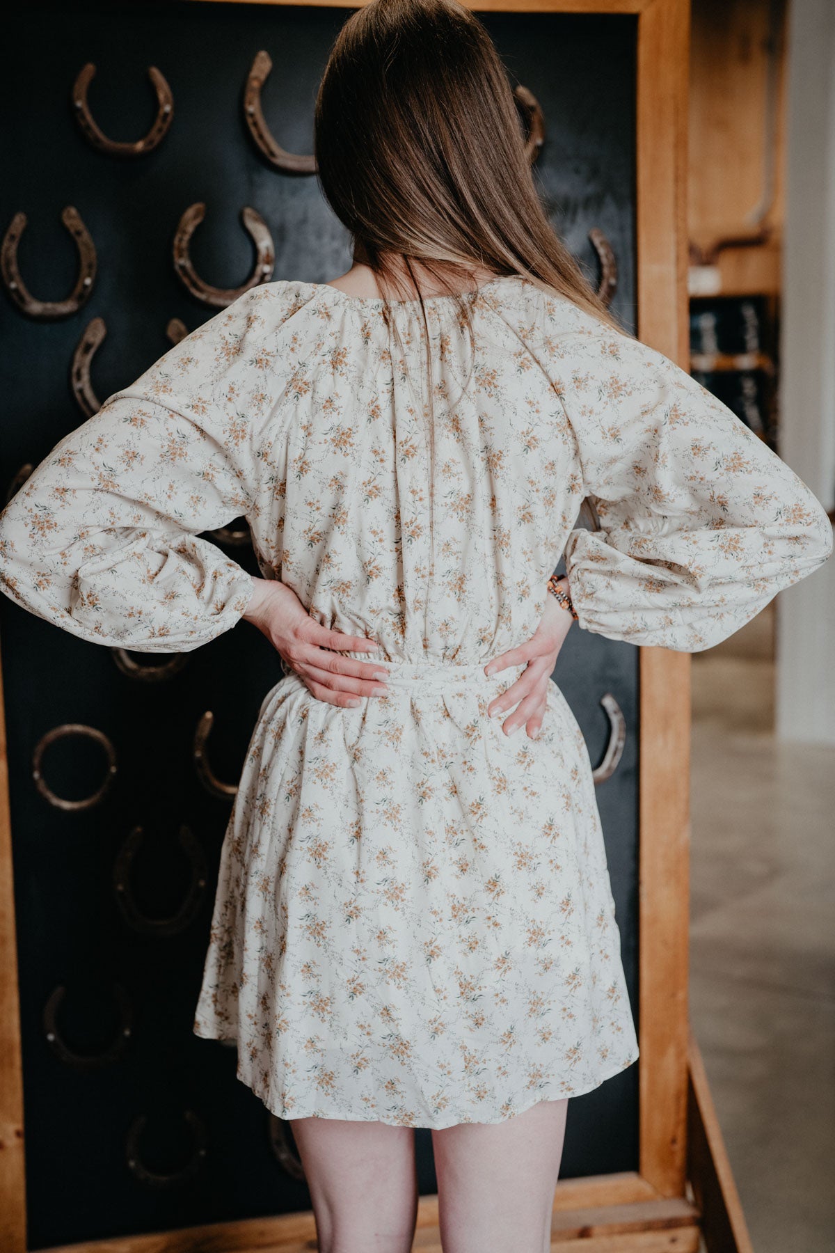 'Maya' Floral Pleated Mini Dress with Pockets (S-L)