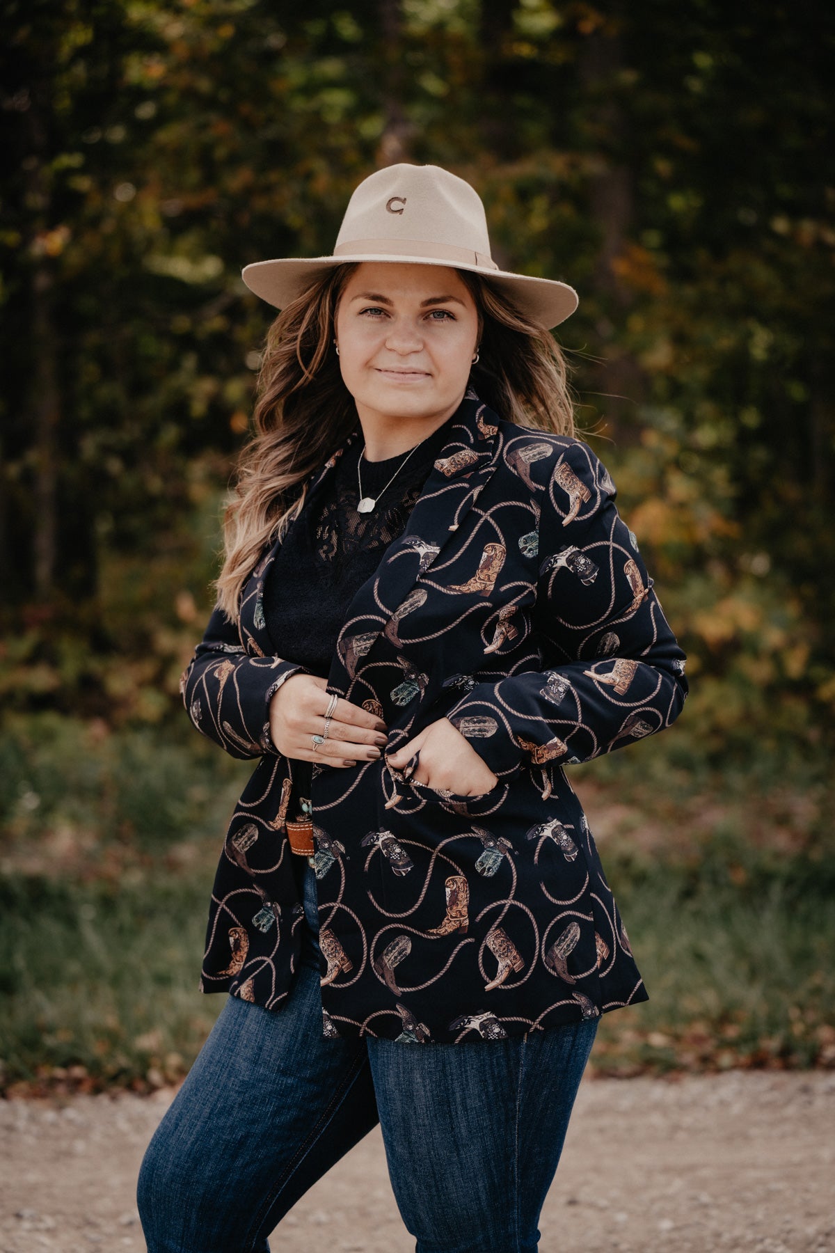 'Dandy' Cold Cactus Exclusive Printed Blazer (XS-XL)