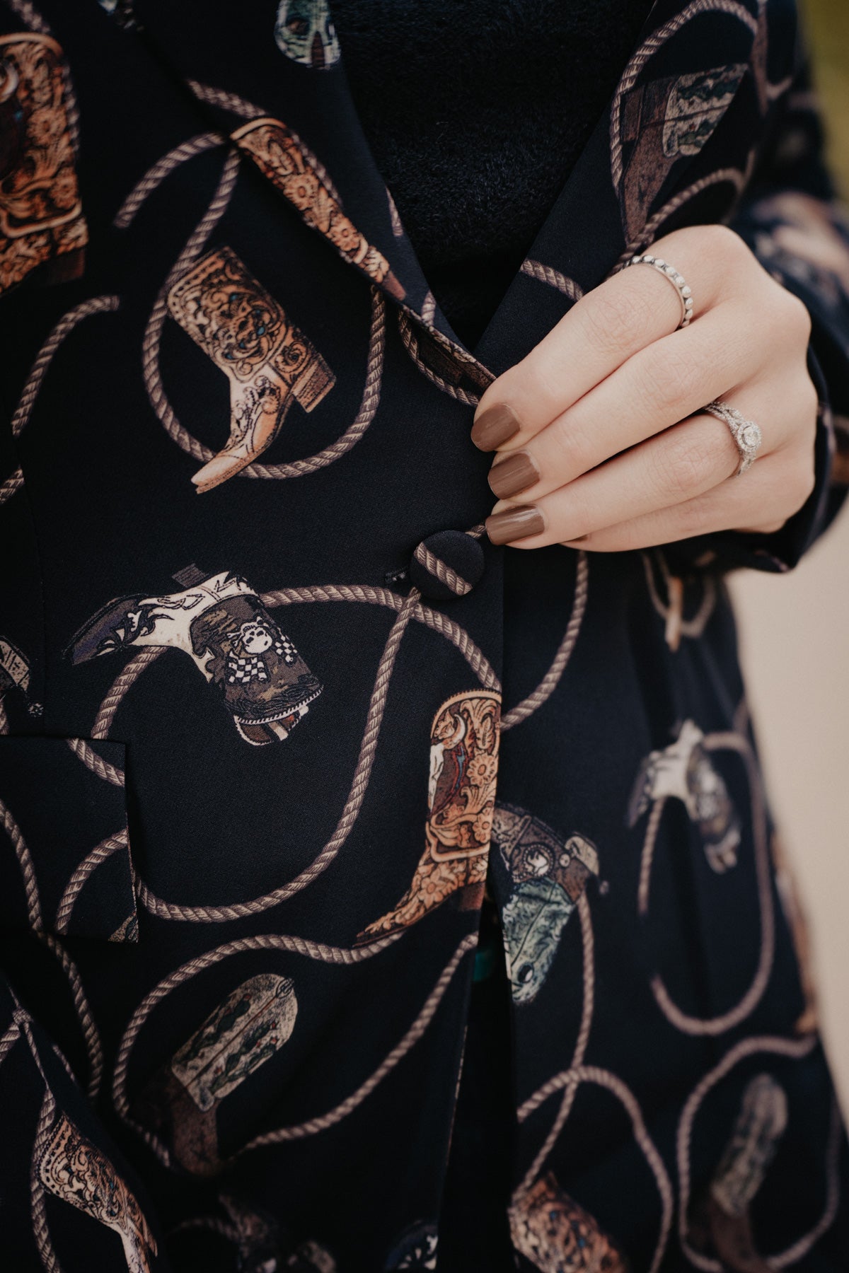 'Dandy' Cold Cactus Exclusive Printed Blazer (XS-XL)