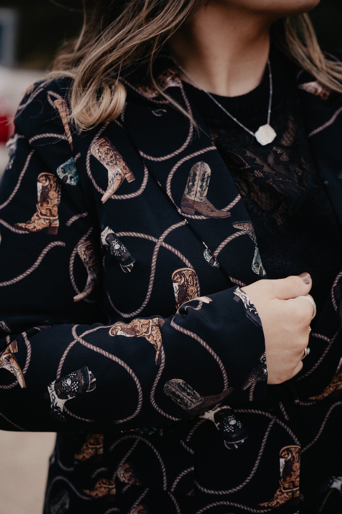 'Dandy' Cold Cactus Exclusive Printed Blazer (XS-XL)