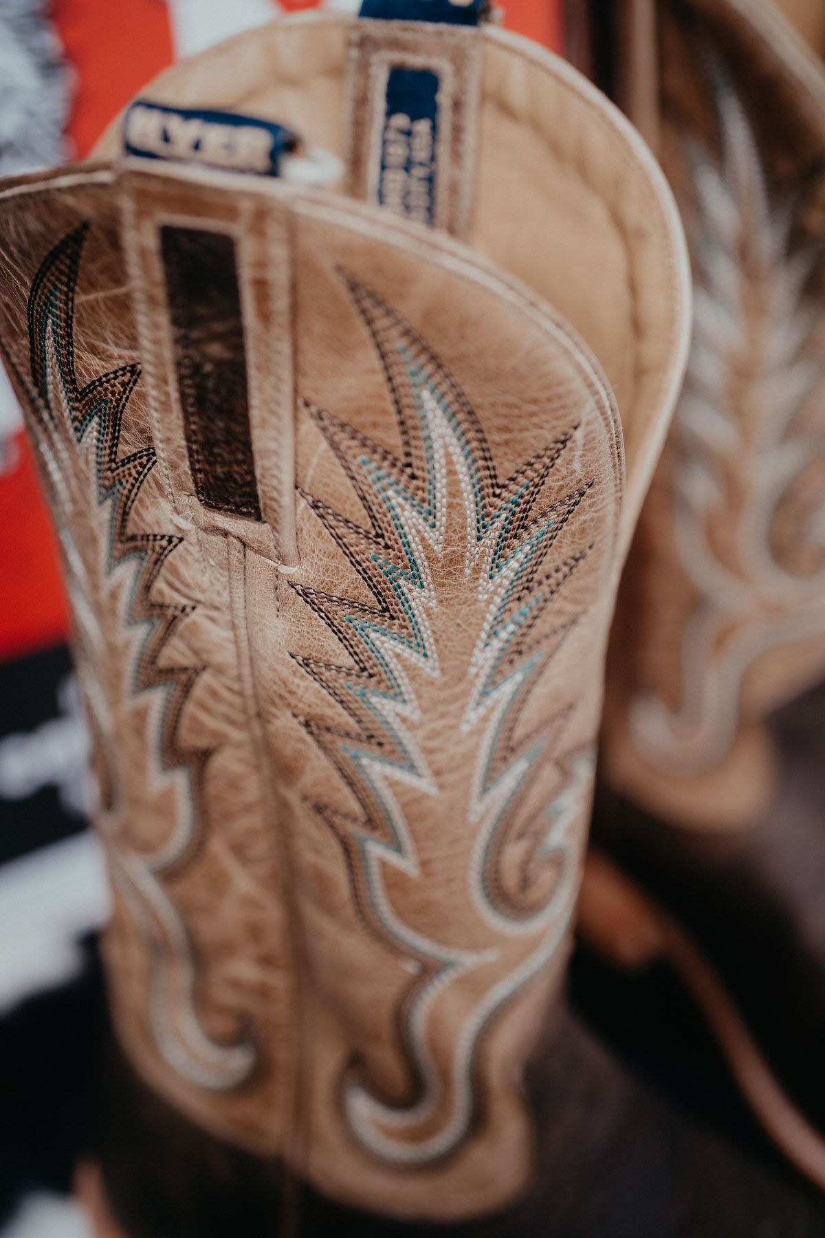 'Kincaid' 13" Brown Men's Hyer Square Toe Cowboy Boots (Size 8-13; D & EE Widths)
