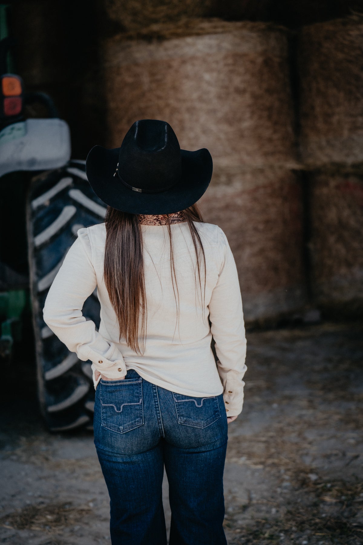 'Rora' Women's Cream Pearl Snap by Kimes Ranch