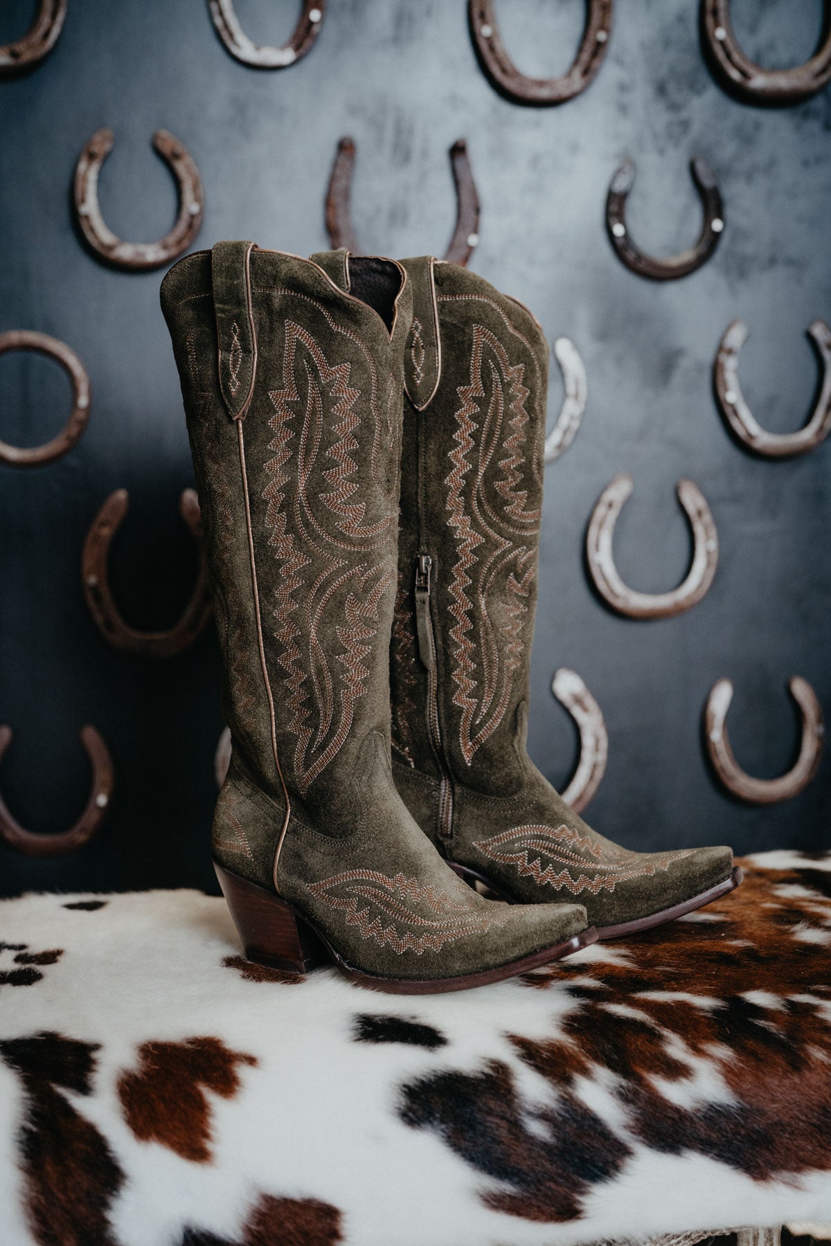 {Soft Olive} Casanova Tall Western Boot by Ariat (Sizes 6-10 B width)