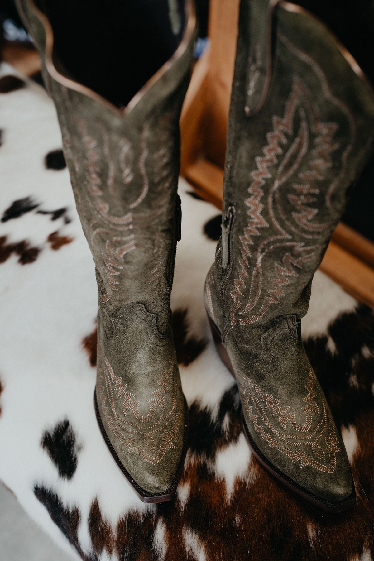 {Soft Olive} Casanova Tall Western Boot by Ariat (Sizes 6-10 B width)
