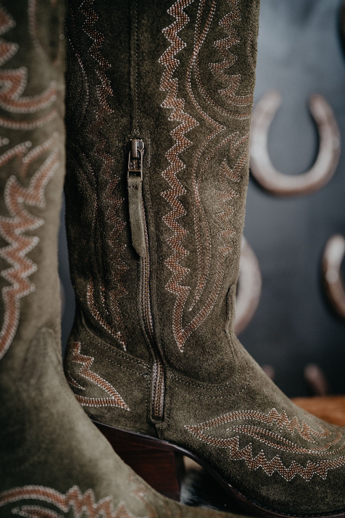 {Soft Olive} Casanova Tall Western Boot by Ariat (Sizes 6-10 B width)
