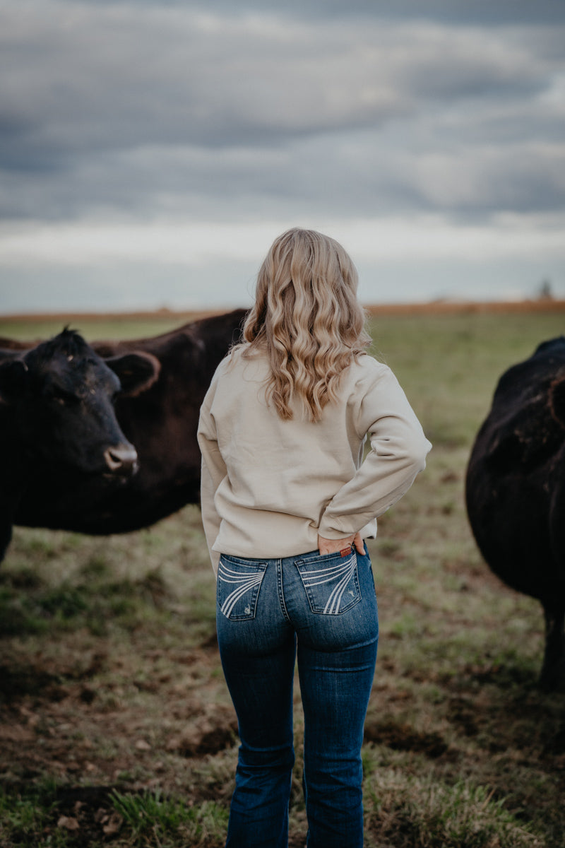 'Friggin Cows' Sand Crewneck (S-XXL)