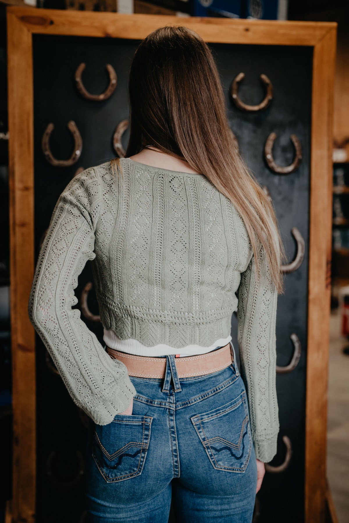 'Maeve' Crochet Tie Front Cardigan {Two Colours} (XS-XXL)