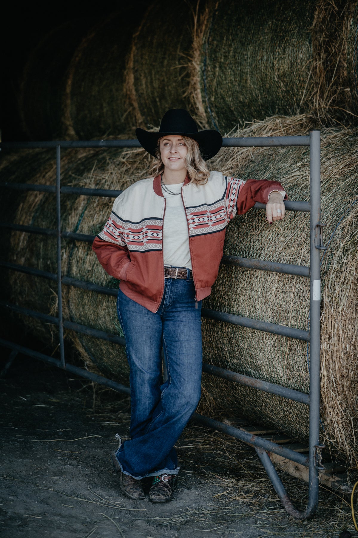 'Blakely' Women's Wrangler Retro Bomber Jacket