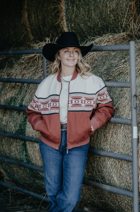 'Blakely' Women's Wrangler Retro Bomber Jacket