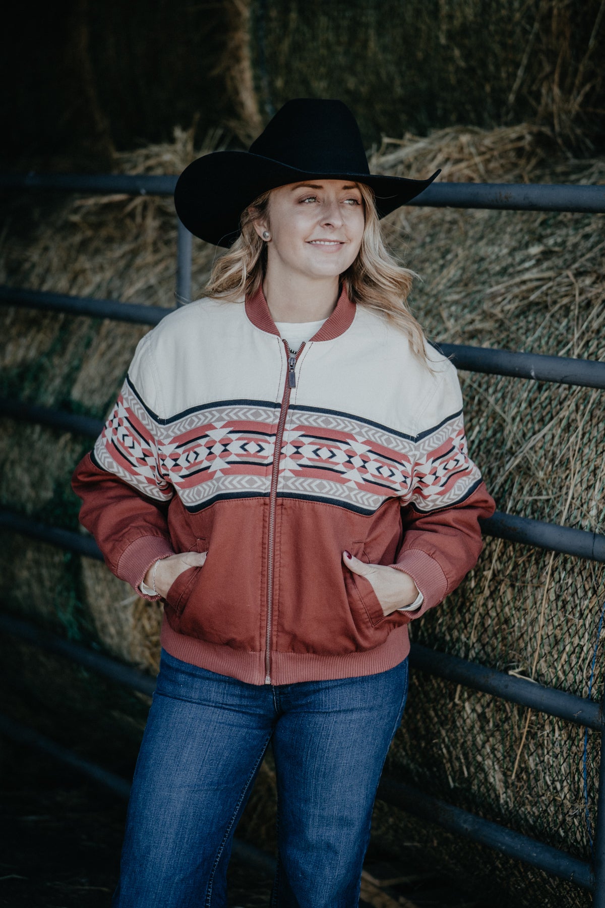 'Blakely' Women's Wrangler Retro Bomber Jacket