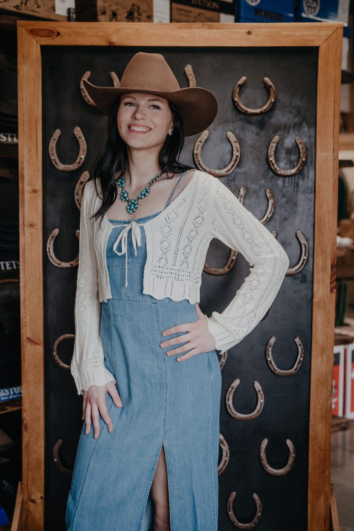 'Maeve' Crochet Tie Front Cardigan {Two Colours} (XS-XXL)