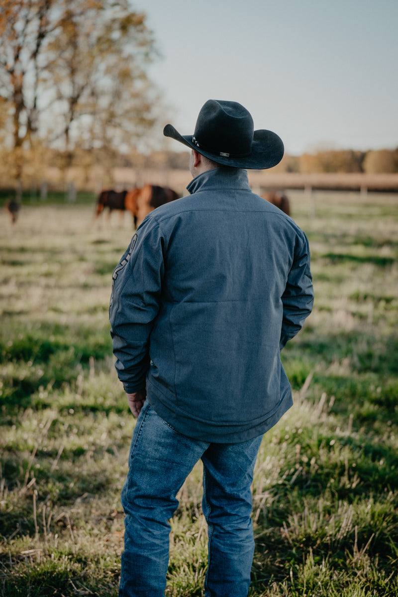 'Grayson' Men's CINCH Bonded Jacket Blue (S-XXL)