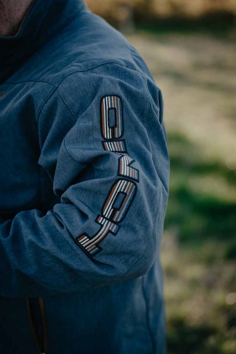 'Grayson' Men's CINCH Bonded Jacket Blue (S-XXL)