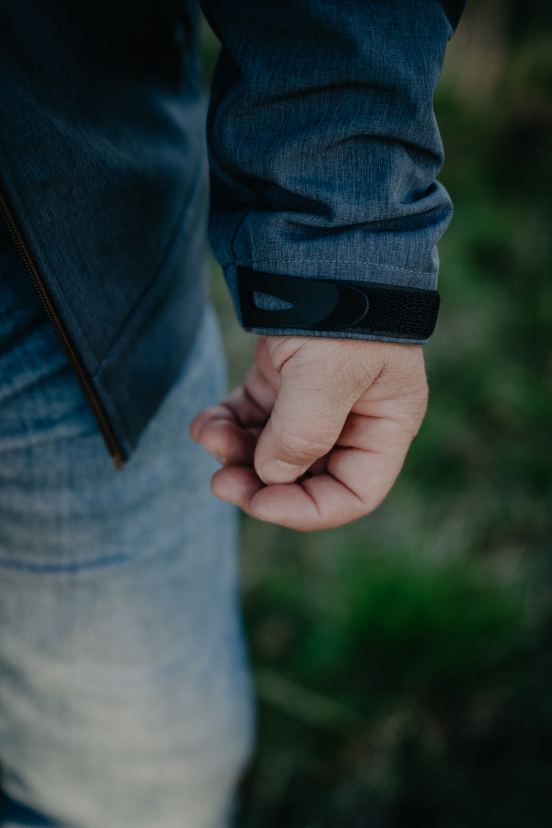 'Grayson' Men's CINCH Bonded Jacket Blue (S-XXL)