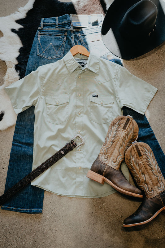 'Dover' Wrangler Utility Short Sleeve Shirt (2 Colourways; S-XXL)