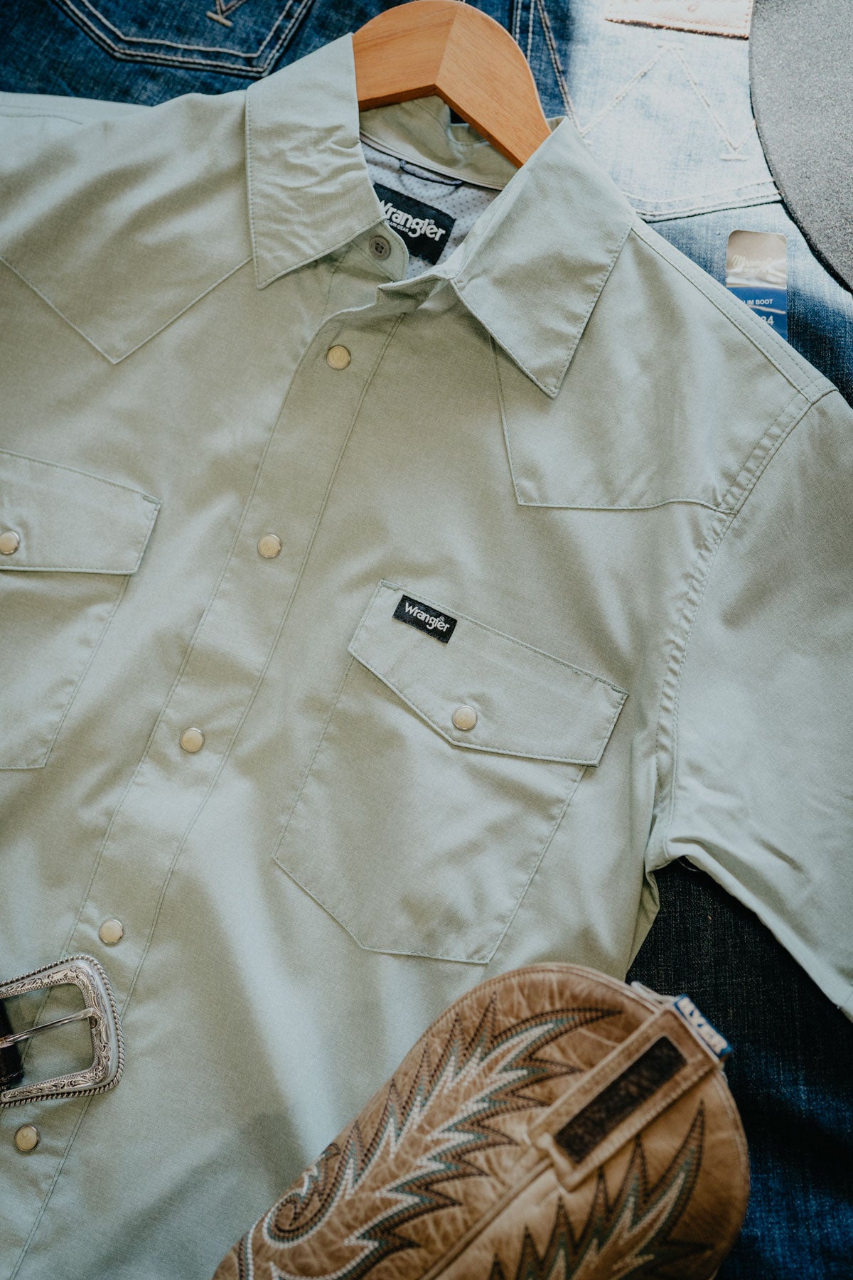 'Dover' Wrangler Utility Short Sleeve Shirt (2 Colourways; S-XXL)
