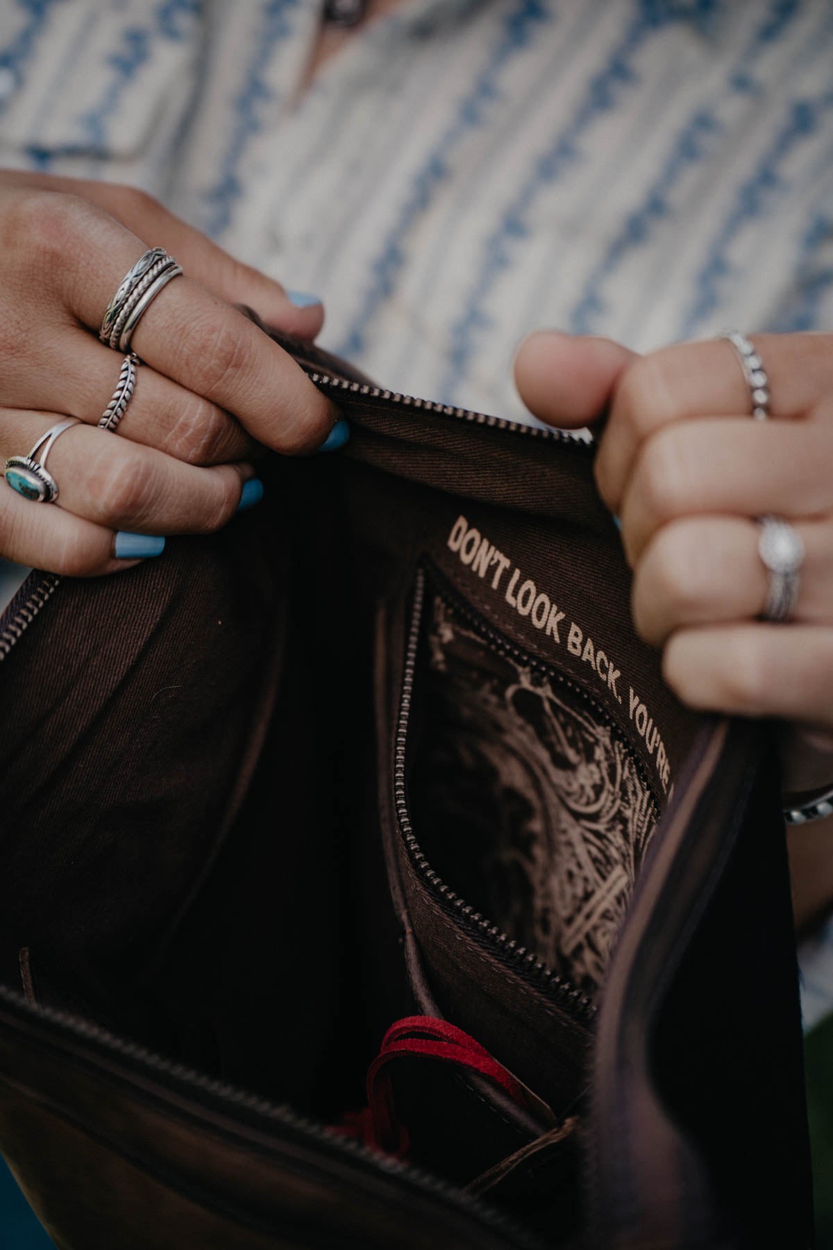 STS Cowhide 'Mail Bag'