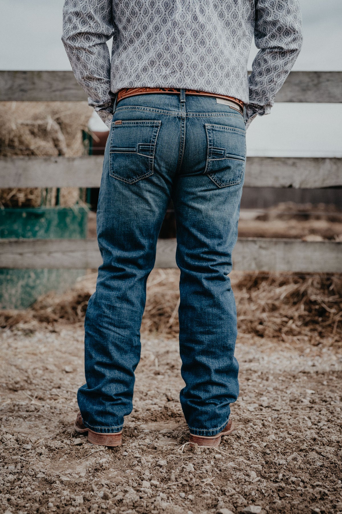 'Brighton' Men's Ariat M7 Slim Fit Straight Leg Jean (Size 29-40)