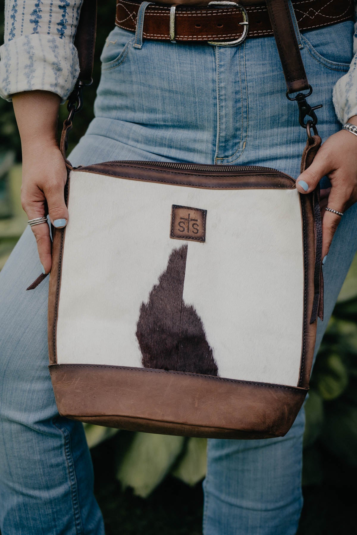 STS Cowhide 'Mail Bag'