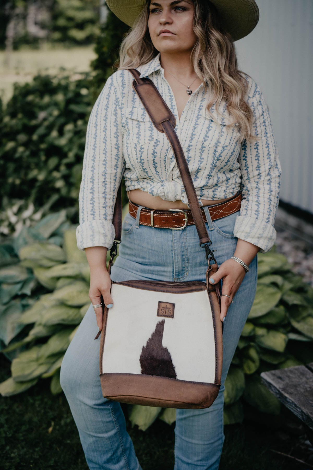 STS Cowhide 'Mail Bag'