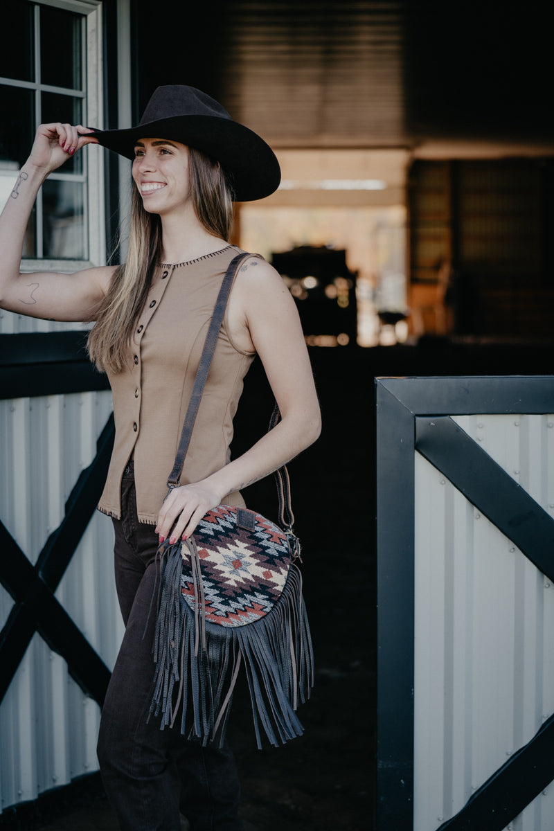 'Sage' Guadalupe Serape Crossbody by STS Ranchwear