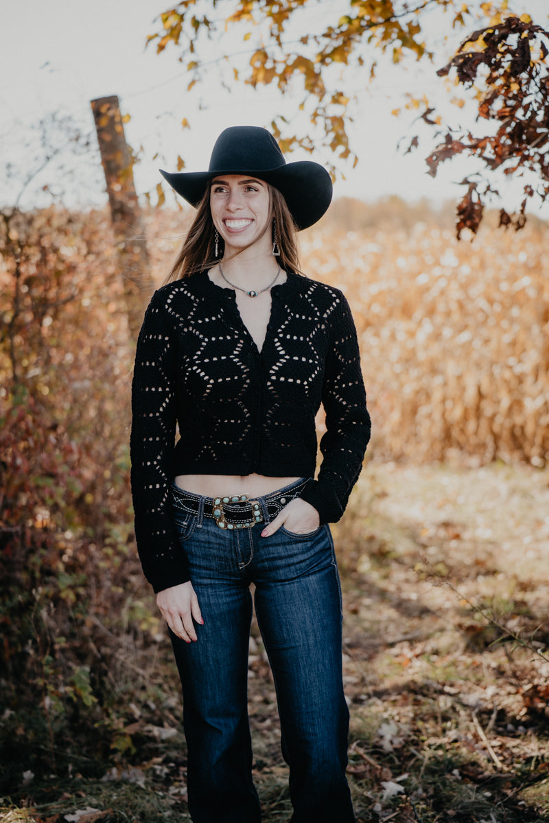 'Ramona' Eyelet Button Front Sweater by Z Supply (XS-L; 2 Colours)