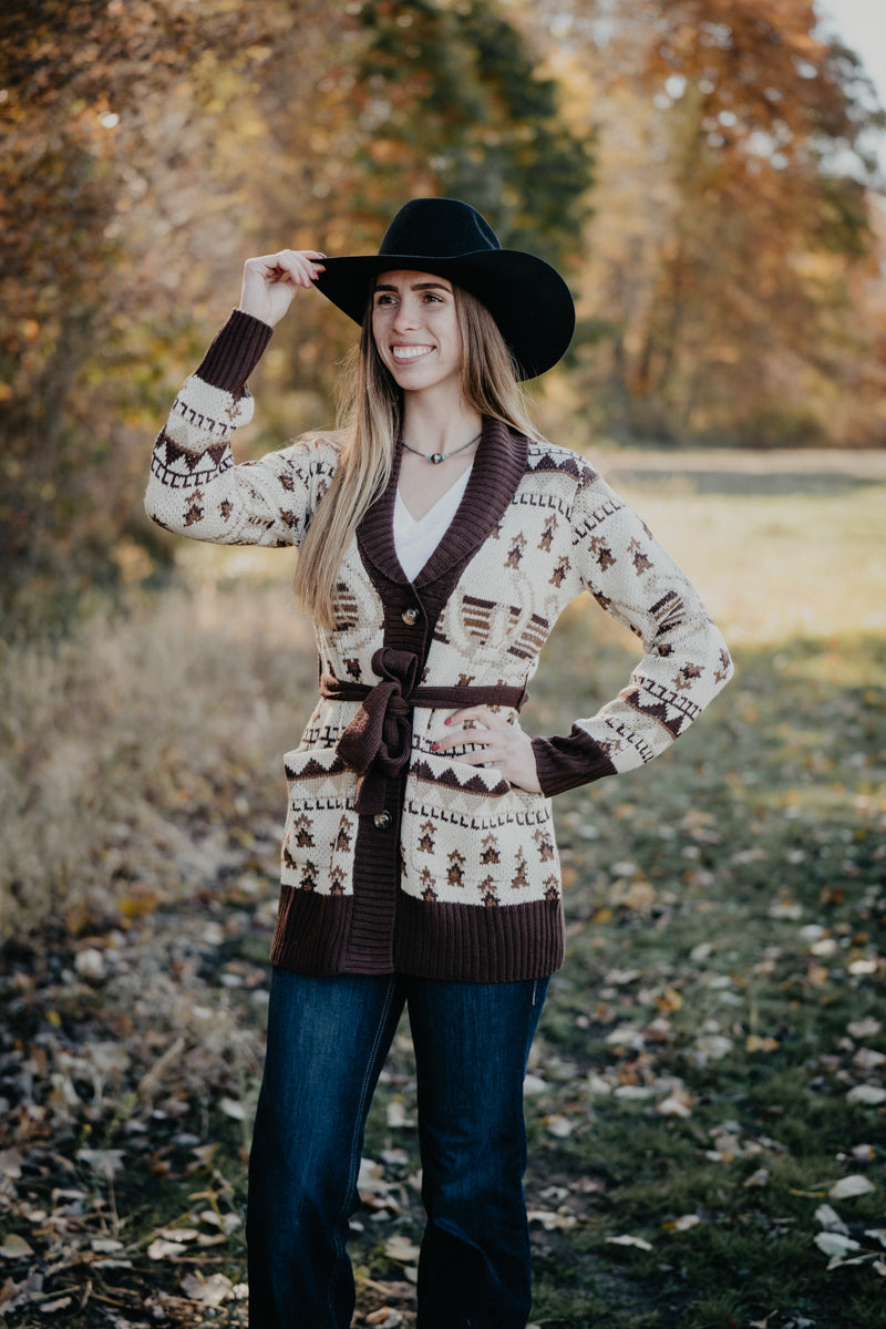 'Aurora' Horseshoe Cardigan by Panhandle Slim (S-XXL)