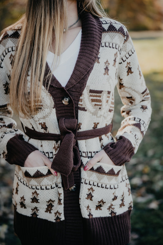 'Aurora' Horseshoe Cardigan by Panhandle Slim (S-XXL)