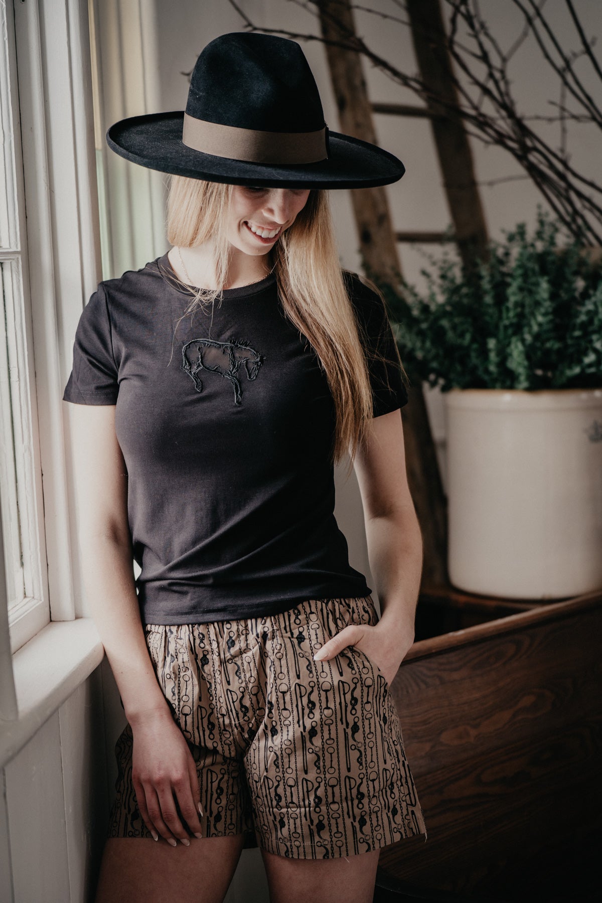 'Bennie' Buck Black Out Tee (S,M Only)