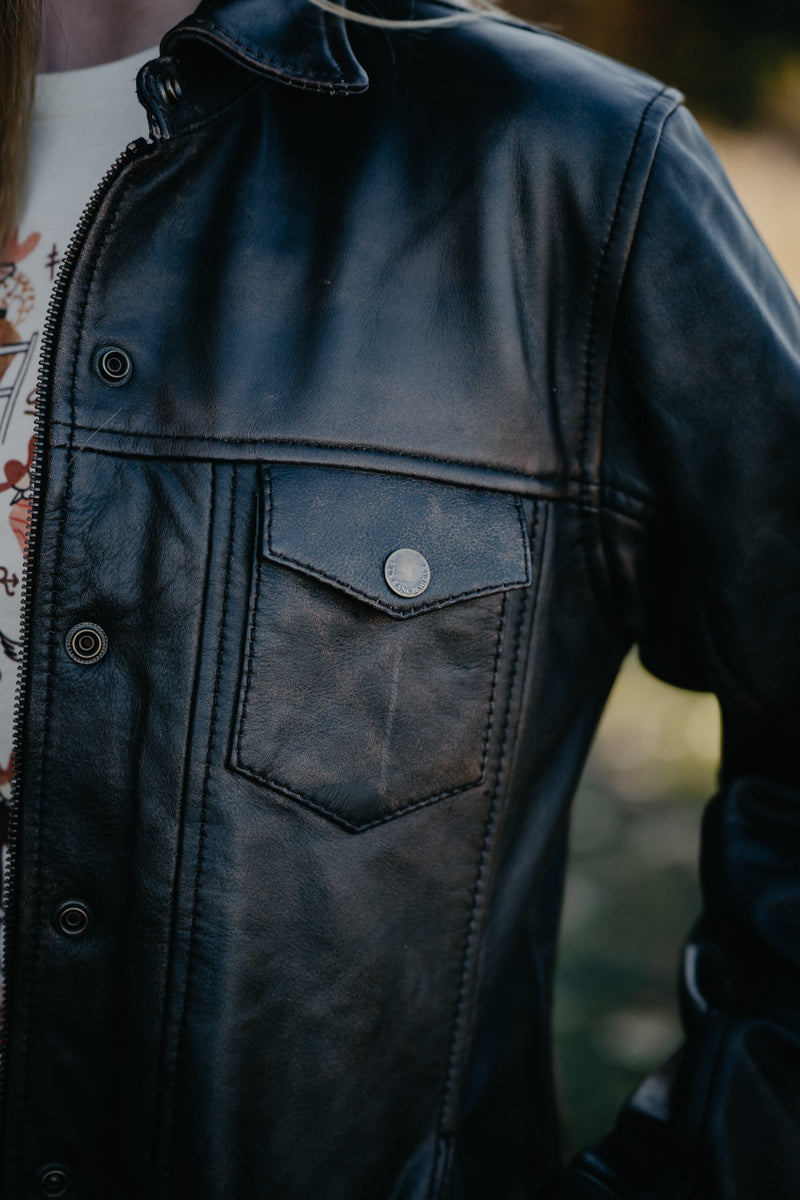 'Antique Rancher' Women's Leather Jacket by STS Ranchwear (XS-XXL)