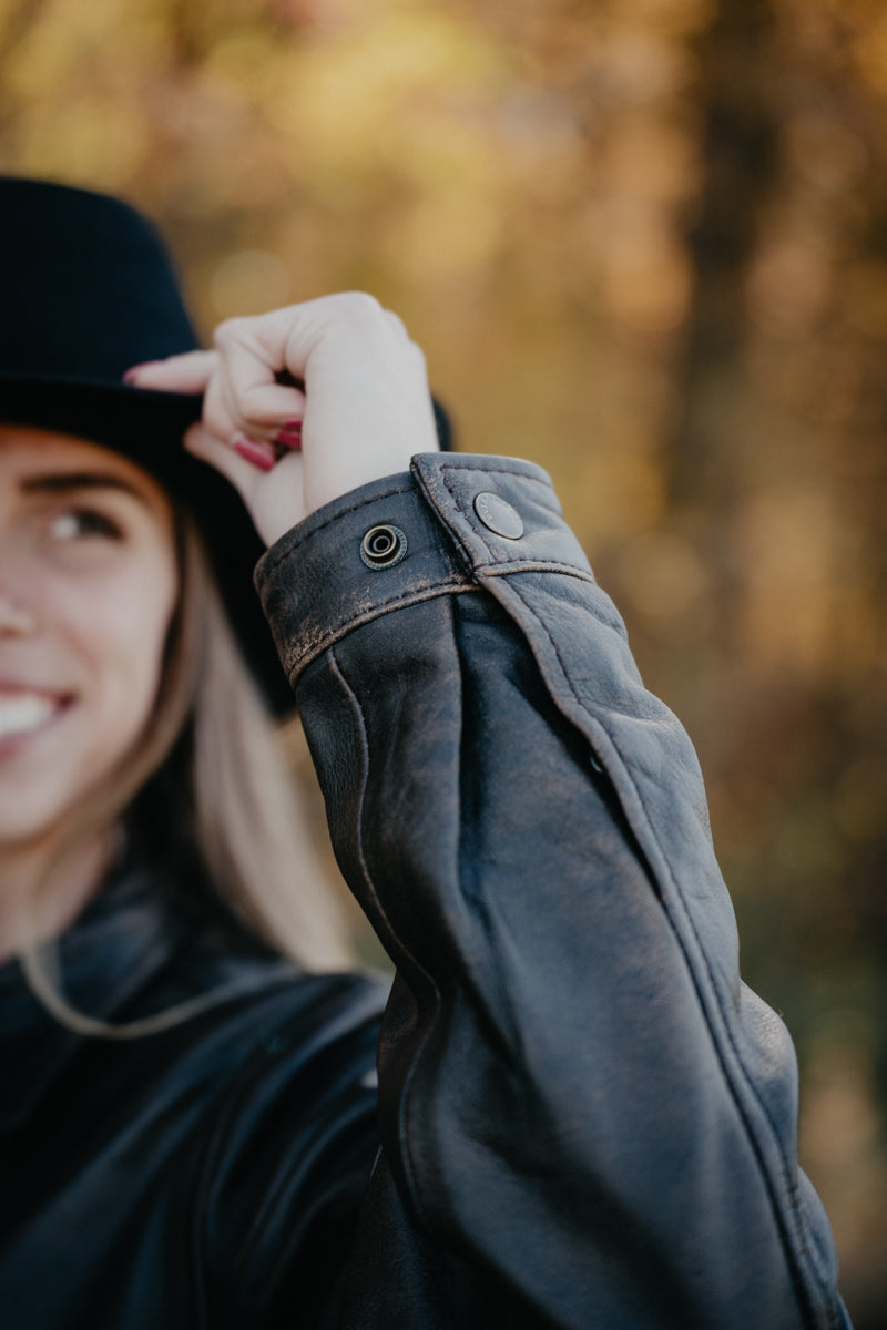 'Antique Rancher' Women's Leather Jacket by STS Ranchwear (XS-XXL)