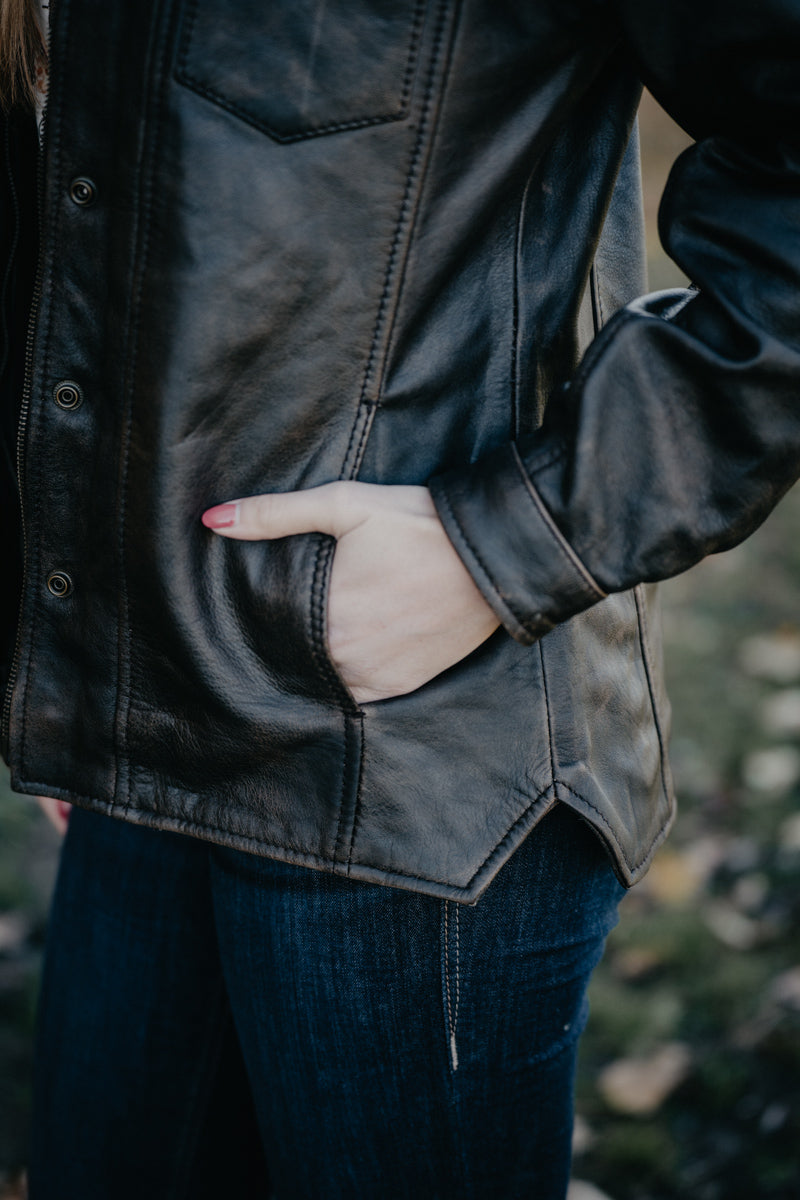 'Antique Rancher' Women's Leather Jacket by STS Ranchwear (XS-XXL)