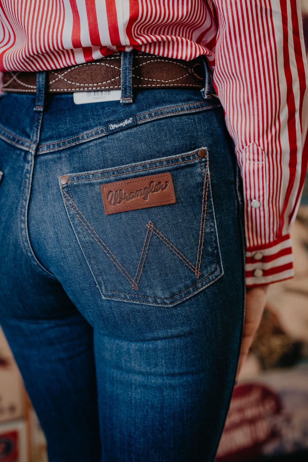 'Isla' Retro High Rise Bootcut Jean by Wrangler (24-35)